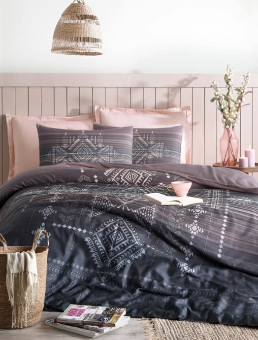 Комплект постільної білизни CK SOFTLIFE TAPPETO, євро (2 наволочки), OZDILEK