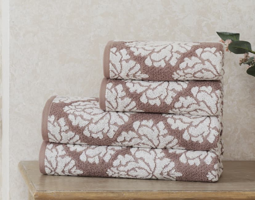 Рушник LIVING коричневий 70х140см, 100% бавовна, OZDILEK