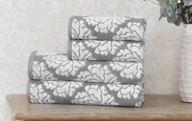 Рушник LIVING сірий 90х150см, 100% бавовна, OZDILEK