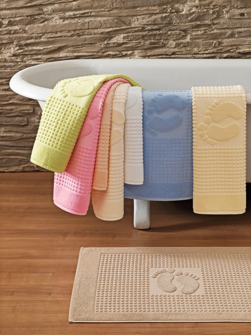 Килимок-рушник WINTER темно-жовтий 50х70см, 100% бавовна, OZDILEK