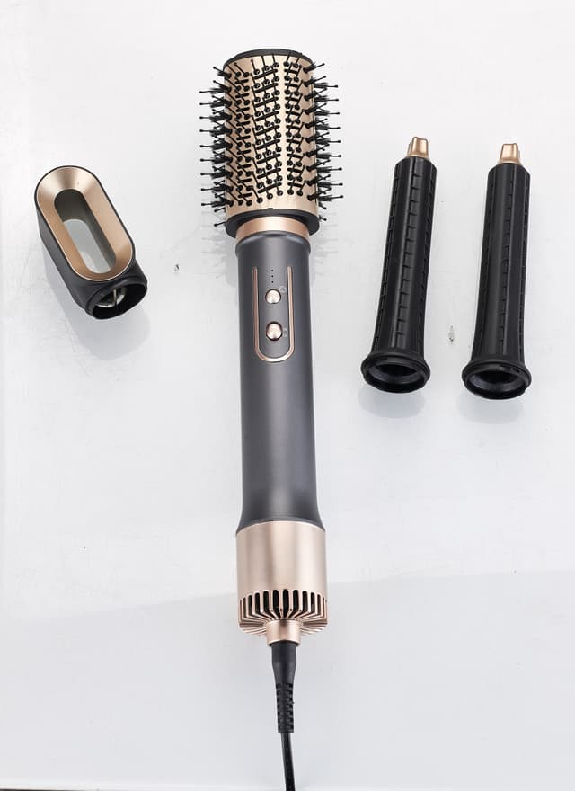 Фен-щітка для укладання волосся GHD-835 з комплектом насадок 1200 Вт (GRUNHELM)