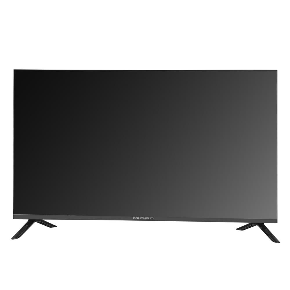 Телевізор 43, Google TV 5.0 - 43F550 SMART TV, T2, FHD, голосове керування, металева безр (GRUNHELM)