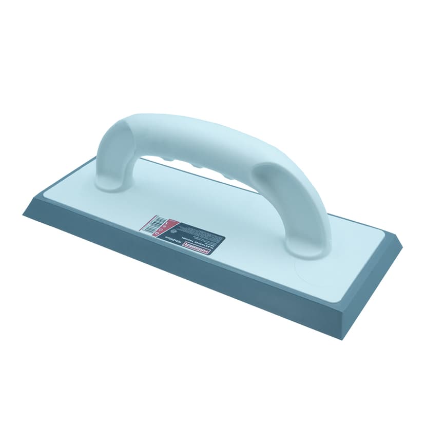 (37450) Терка пластикова BRAVO 100х245мм жорстка гума 8мм HAISSER