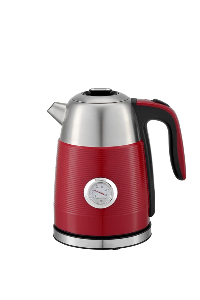 Електрочайник Метал - EKS-25043R, 1,7л, 2200Вт,  диск (GRUNHELM)