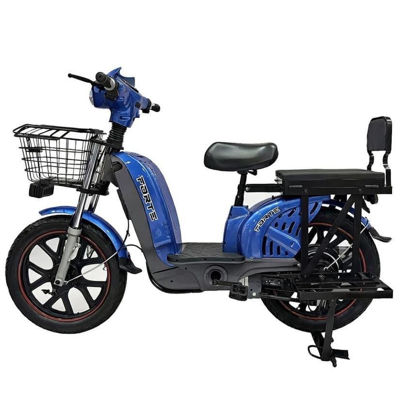 Велоскутер акумуляторний EM219-WS синій (+Акумулятор 12V15A/12А 5шт)