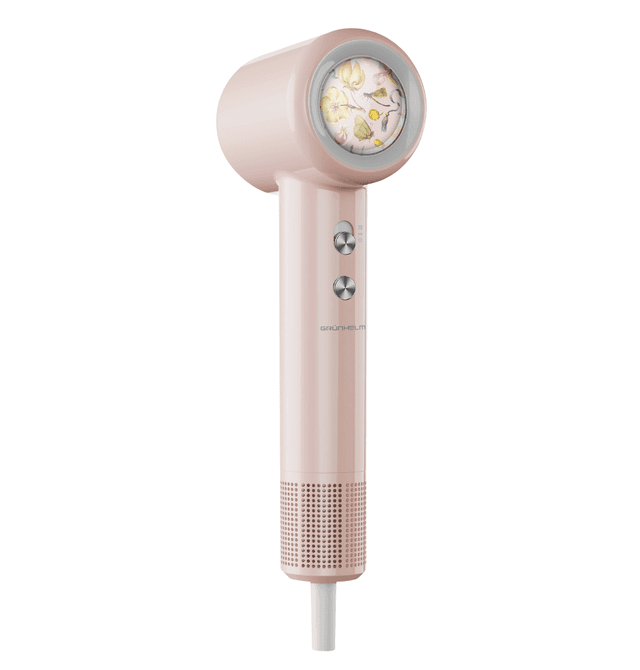 Фен 1600Вт, GHD-280RO rose BLDC потужний двигун (GRUNHELM)