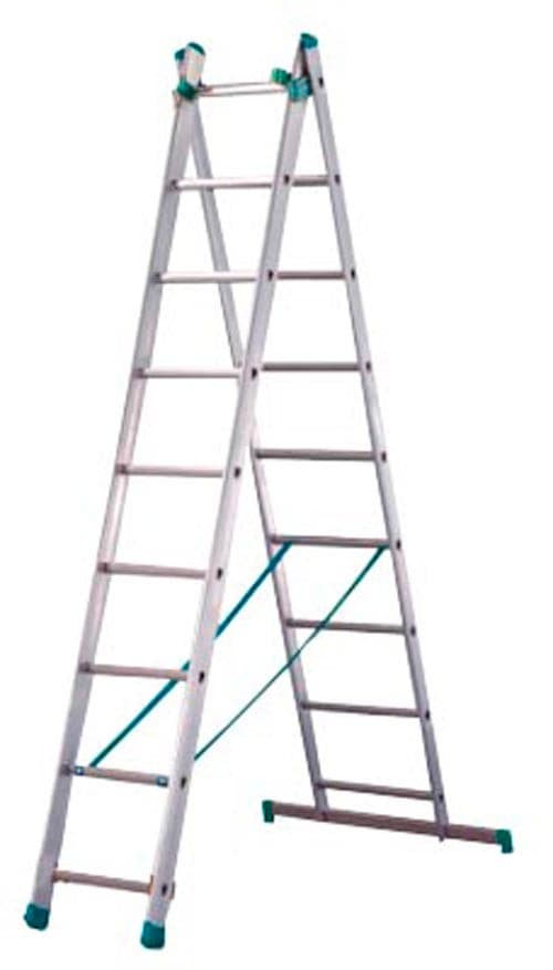 Драбина універсальна (2 частини) - 7509 (2х9) (ITOSS)
