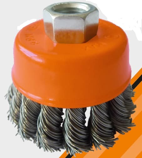 Щітка торцева плетена - 85мм (X-TREME)