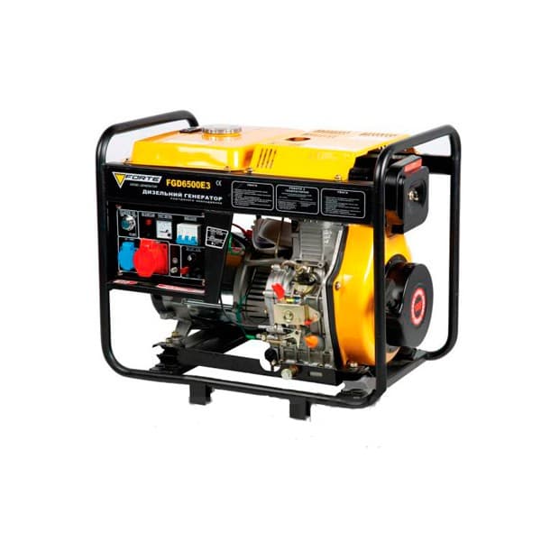 Електростанція дизельна (3 Ф) - FGD6500E3 (5.5кВт) (FORTE)