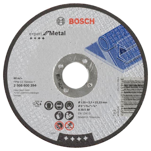 125х2,5х22,2 (мет) Bosch (2608600394)