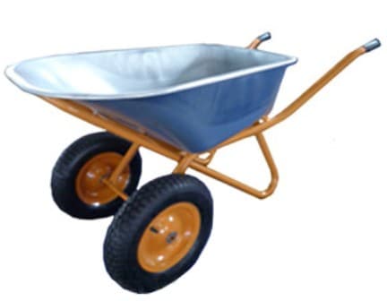 Тачка будівельна двоколісна - WB6418-1S (FORTE)