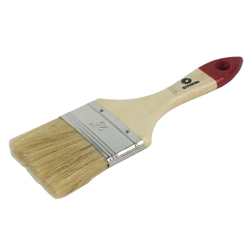 (34004) пензлик 2.5" тип"Стандарт"натур.ворс Сталь