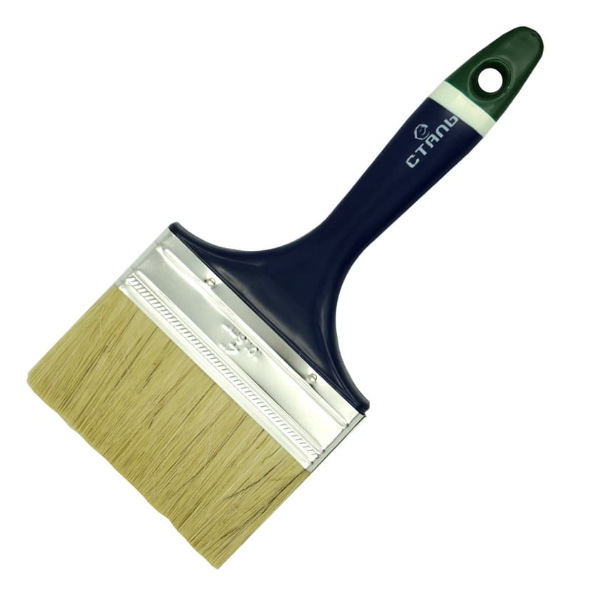 (34016) пензлик 4" тип"Англійська" натур.ворсСталь