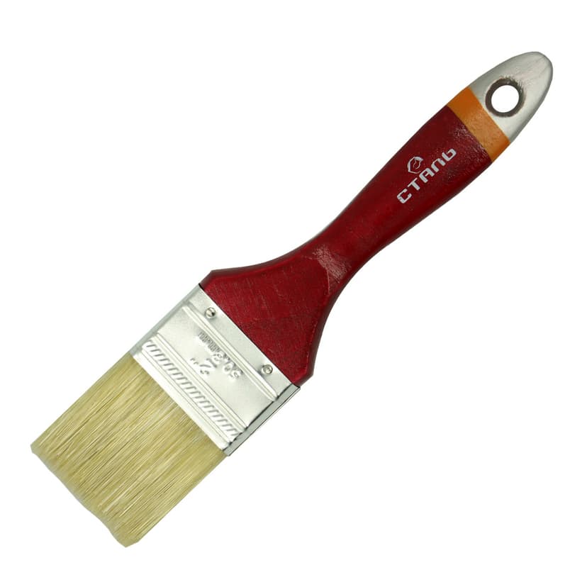 (34023) пензлик 2" тип"Євро" натур.ворс Сталь