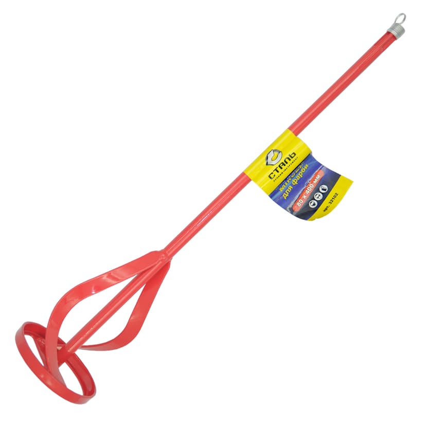 (32102) Міксер д/фарби 80х400мм (sds-plus) Сталь