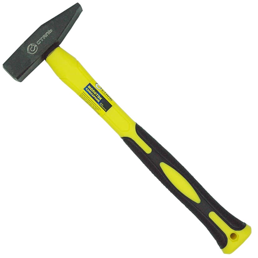 (44004) Молоток слюсарний 300 г. ручка з скв СТАЛЬ