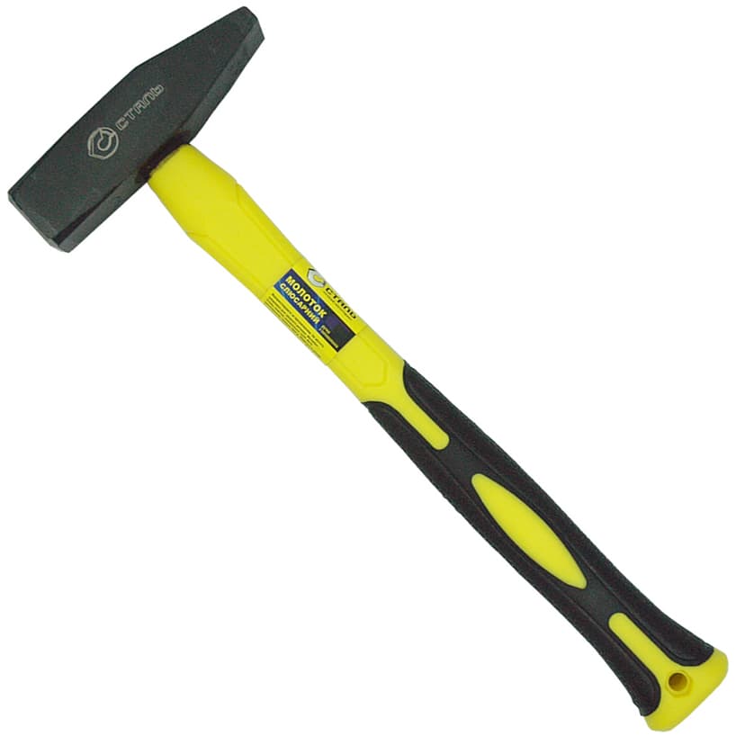 (44016) Молоток слюсарний 1000 г, ручка з скв.Сталь