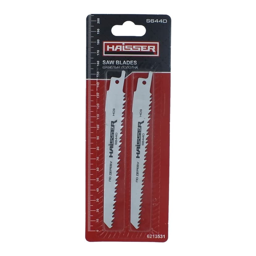 Сабельні полотна - S 644 D н-р 2шт (HAISSER)