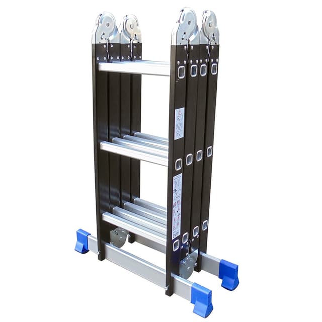 Драбина шарнірна комбінована - LC5412B (4x3) (WERK)