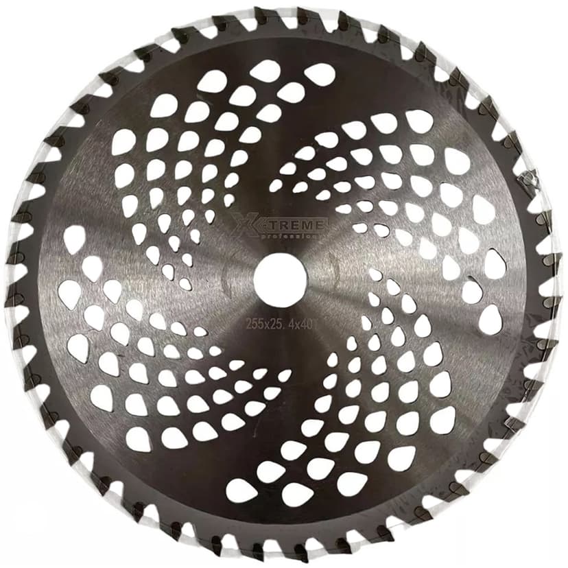 Ніж для мотокоси - 255x25.4x1.3ммx40Т (з ПОБЕДІТ напайками) (X-TREME)