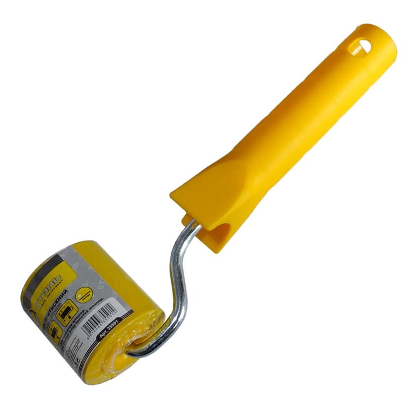 (35501) Валик притискний шпалерний з ручкою 6ммx40мм Сталь