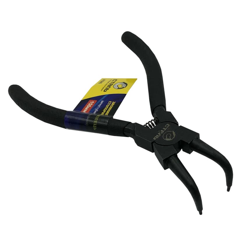 (41045) Зйомник для внутр. стоп.кілець,вигнуті, стискання 150 мм СТАЛЬ