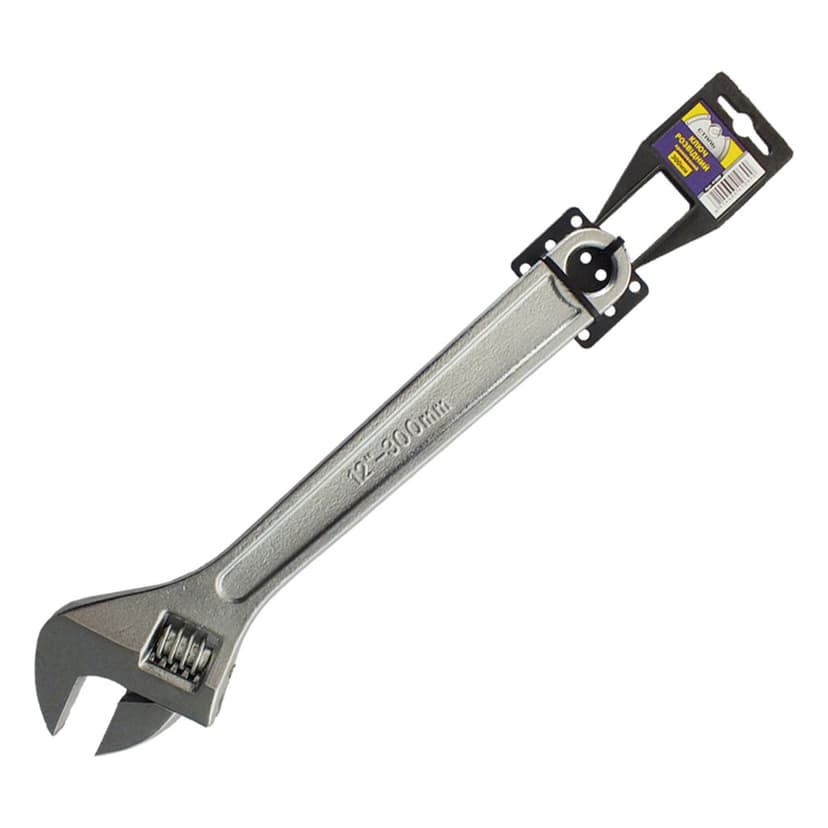 (41066) Ключ розвідний 150 мм, хромований СТАЛЬ