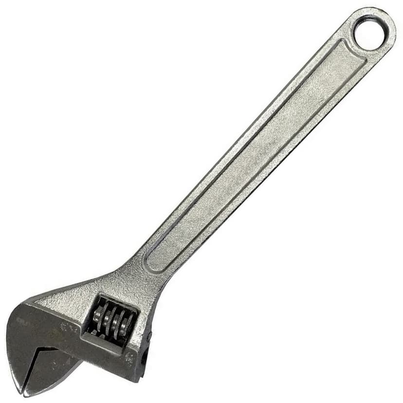 (41068) Ключ розвідний 250 мм, хромований СТАЛЬ