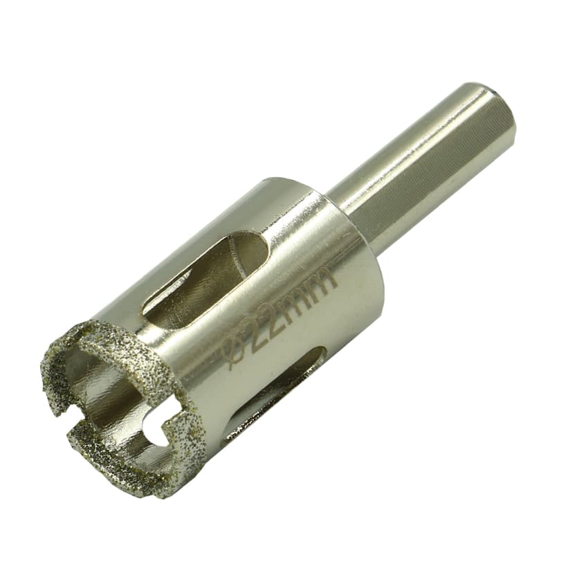 Коронка алмазна по керамограніту - 22мм (HAISSER)