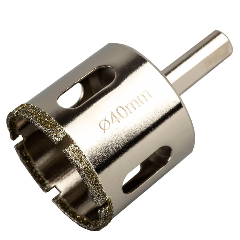 Коронка алмазна по керамограніту - 40мм (HAISSER)