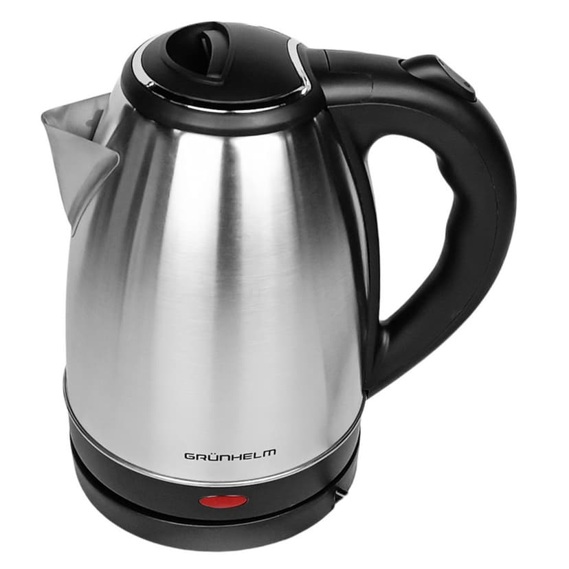 Електрочайник Метал - EKS-2020, 1,8л, 1500Вт, металік, диск (GRUNHELM)