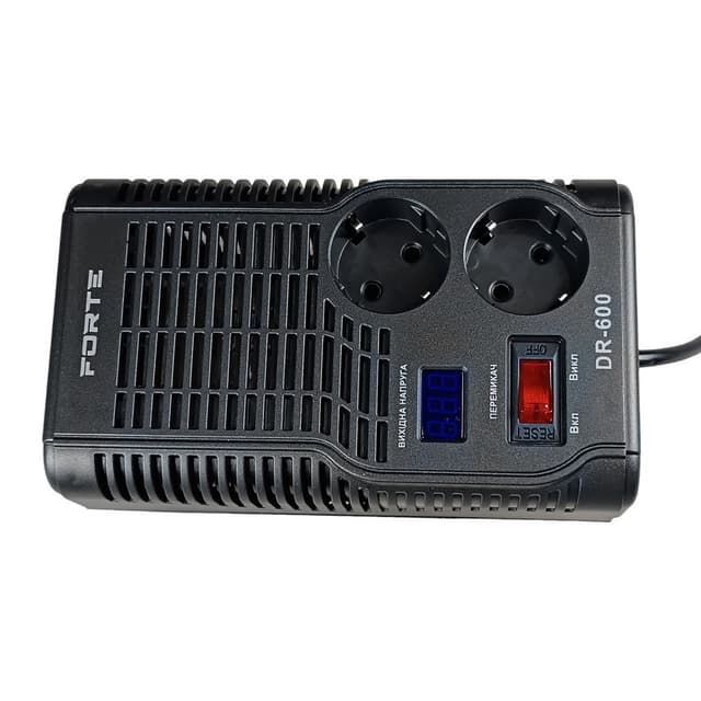 Стабілізатор релейний (1 Ф) - DR600 (500BA) (FORTE)