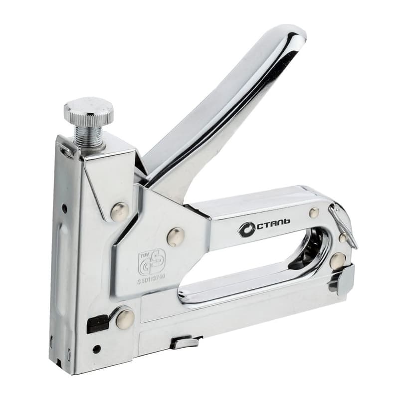 (62001) Степлер будівельний 4-14мм тип Т50 проф.+600 скоб (new) СТАЛЬ