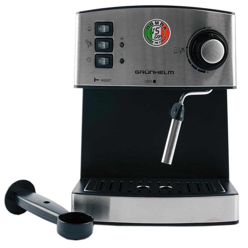 Еспресо кавоварка GEC15, 850Вт 15 БАР (GRUNHELM)