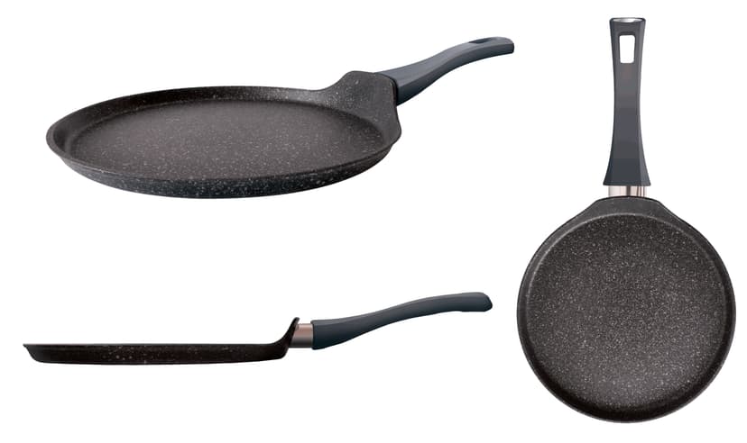 GT-2204-26 Сковорода для млинців GUSTO, покр.Marble, 260x15 мм