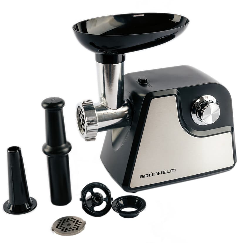 М'ясорубка - AMG180SB, 1800 Вт.2 решітки (GRUNHELM)