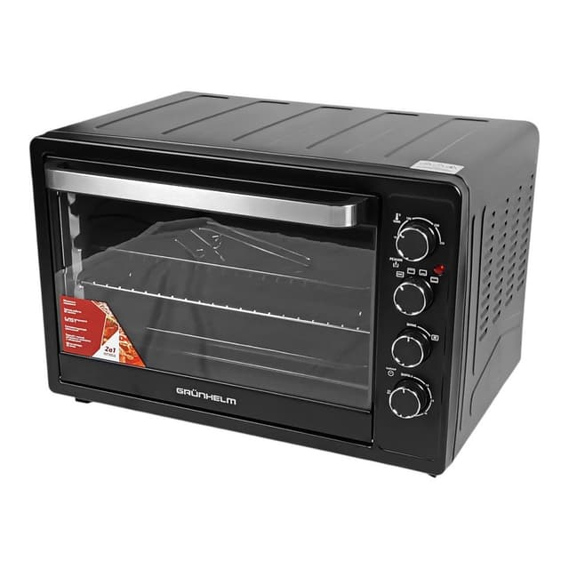 Піч електрична - GN63СВ (чорний) 63л, 2200 Вт (GRUNHELM)