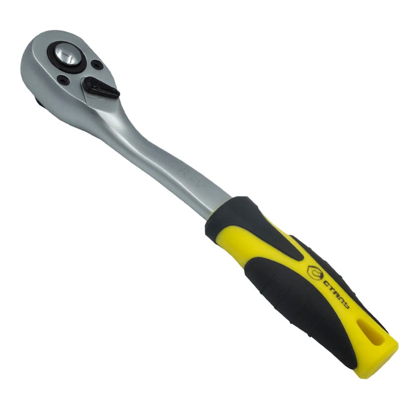 (70136) Ключ-тріскачка 3/8" 72 зуба PROFI з підвіскою new СТАЛЬ