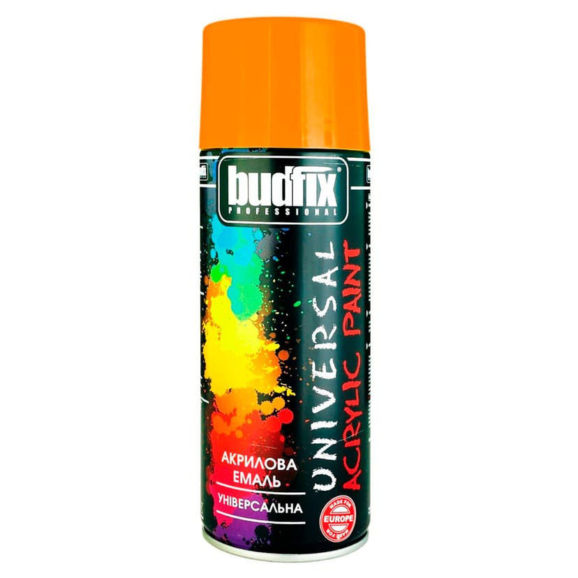 Аерозольна Фарба Помаранчова Універсальна 400мл RAL 2004