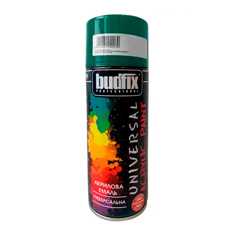 Аерозольна Фарба Темно-зелена Універсальна 400мл RAL 6005