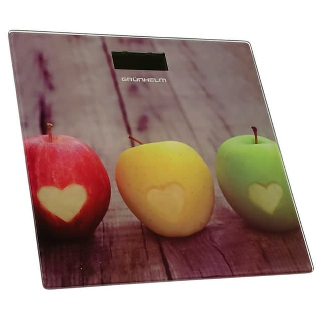 Ваги електронні - BES-1AP (Яблоко, квадрат, макс-180кг) (GRUNHELM)