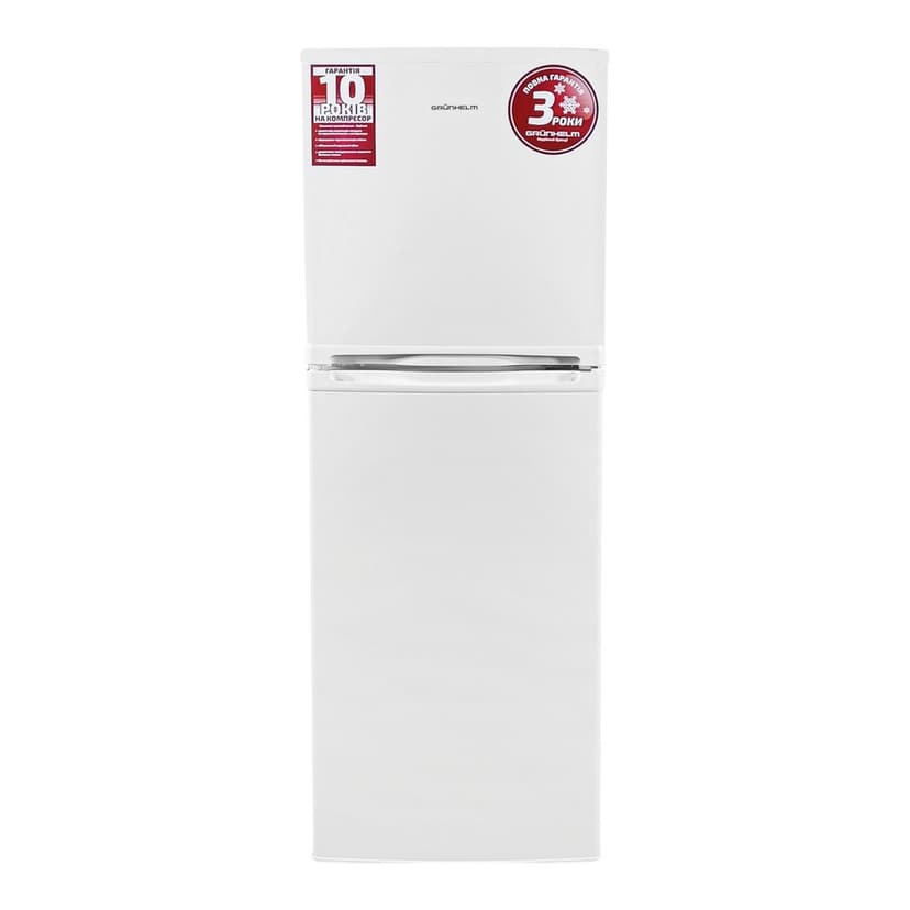 Холодильник - GRW-138DD, (білий, двухк, верх мороз, 138см) (GRUNHELM)