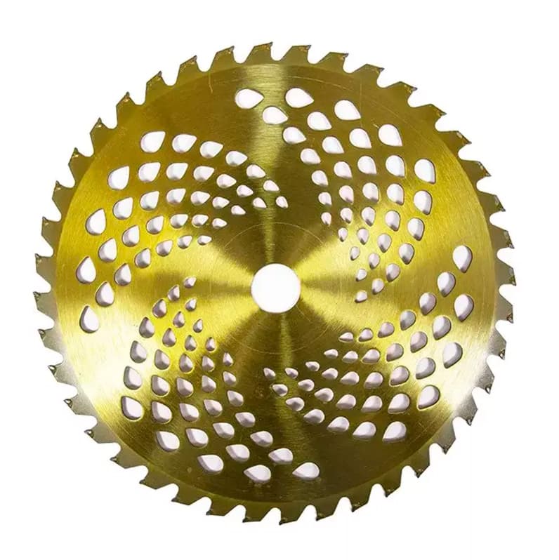 Ніж для мотокоси - 255x25.4x1.3ммx40Т YELLOW (ПОБЕДІТ) (X-TREME)