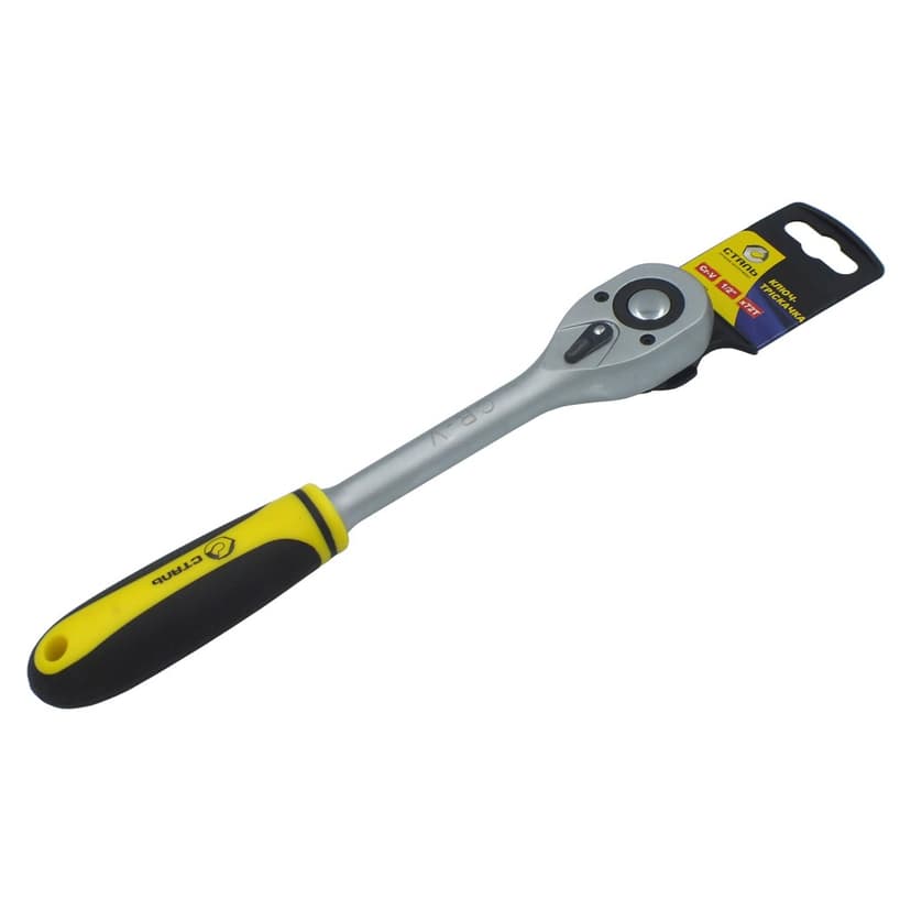 (70032) Ключ-тріскачка 3/8" 72 зуб з підвіскою Сталь тимчасовий