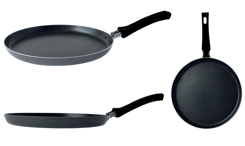 GT-2200-24/3 Сковорода для млинців GUSTO (чор), 24 см