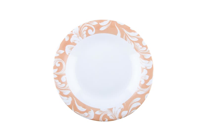 Beige, Aura, Тарілка обідня, VT-1230AB, Vittora, 230 мм