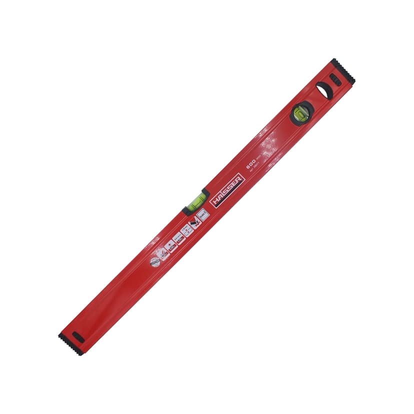 (26071) Рівень спиртовий 600мм, профіль 1,5мм HAISSER