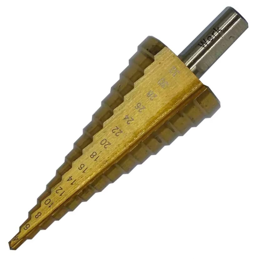 Свердло ступінчате по металу WERK 4-32 мм