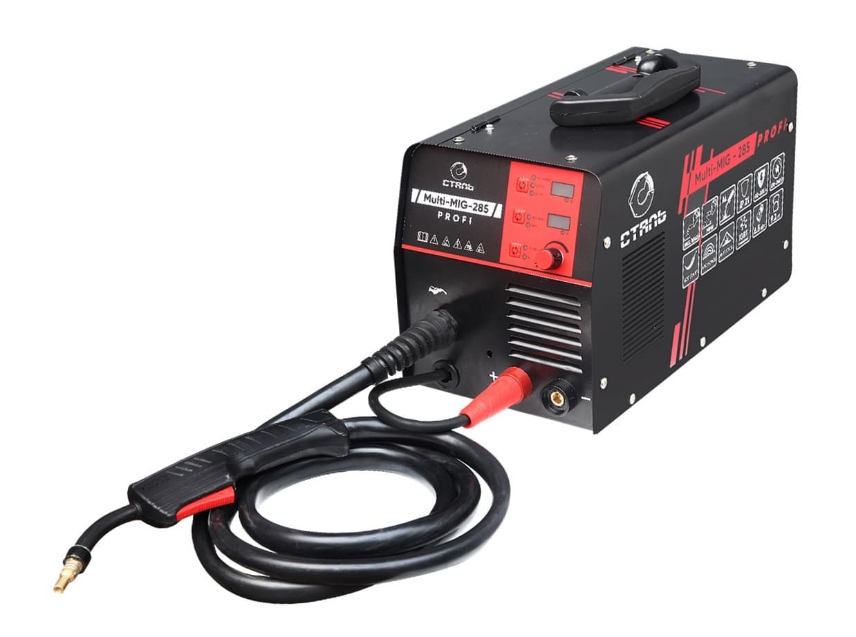 Зварювальний Напівавтомат інверторний - MULTI-MIG-285 PROFI (СТАЛЬ) — фото 1