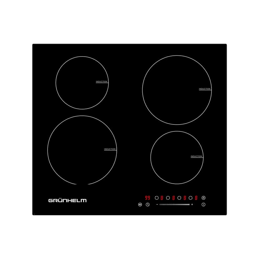 Варильна поверхня GPI 823 B індукц. 4 конф. (GRUNHELM)